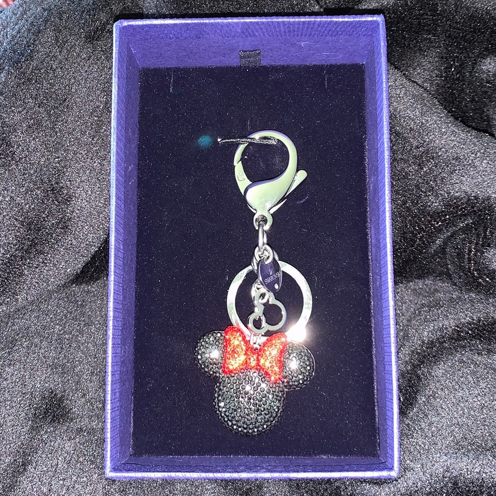 Minnie Mouse crystal charm